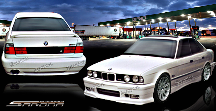 Custom 89-95 5 Series Kit # 22-08  Sedan Body Kit (1989 - 1995) - $1350.00 (Manufacturer Sarona, Part #BM-013-KT)